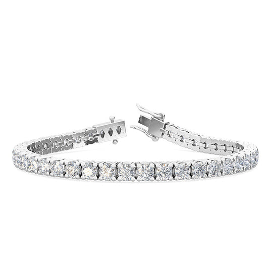 Tennis Round 7ct Diamond Bracelet